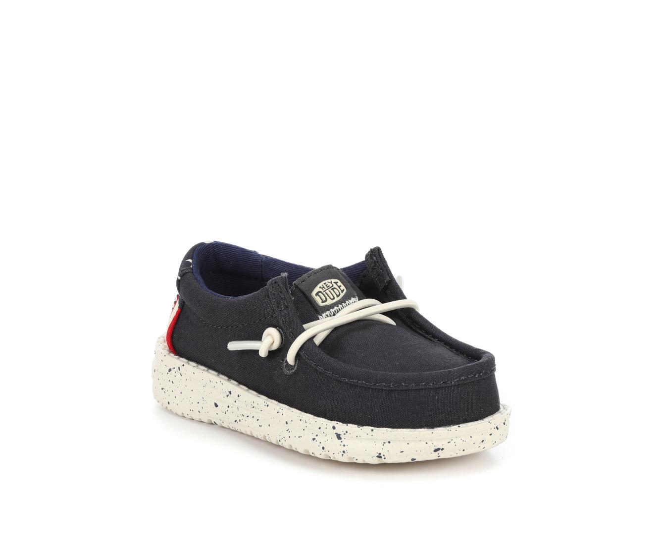 Boys' HEYDUDE Toddler Wally Americana Casual Shoes