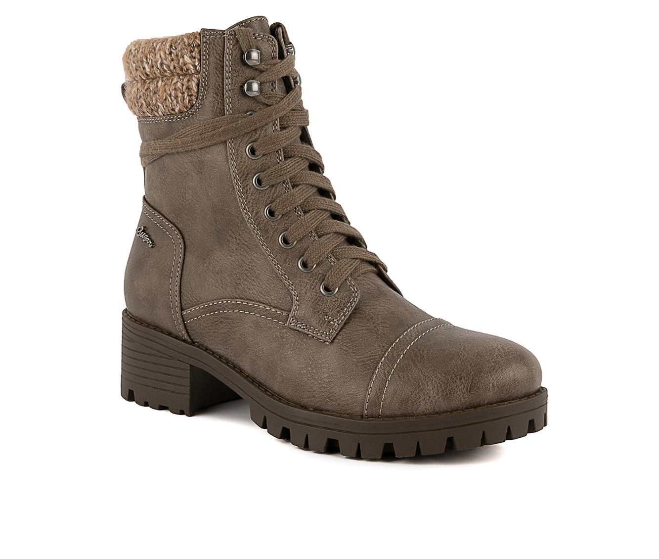 Womens heeled hotsell hiker boots