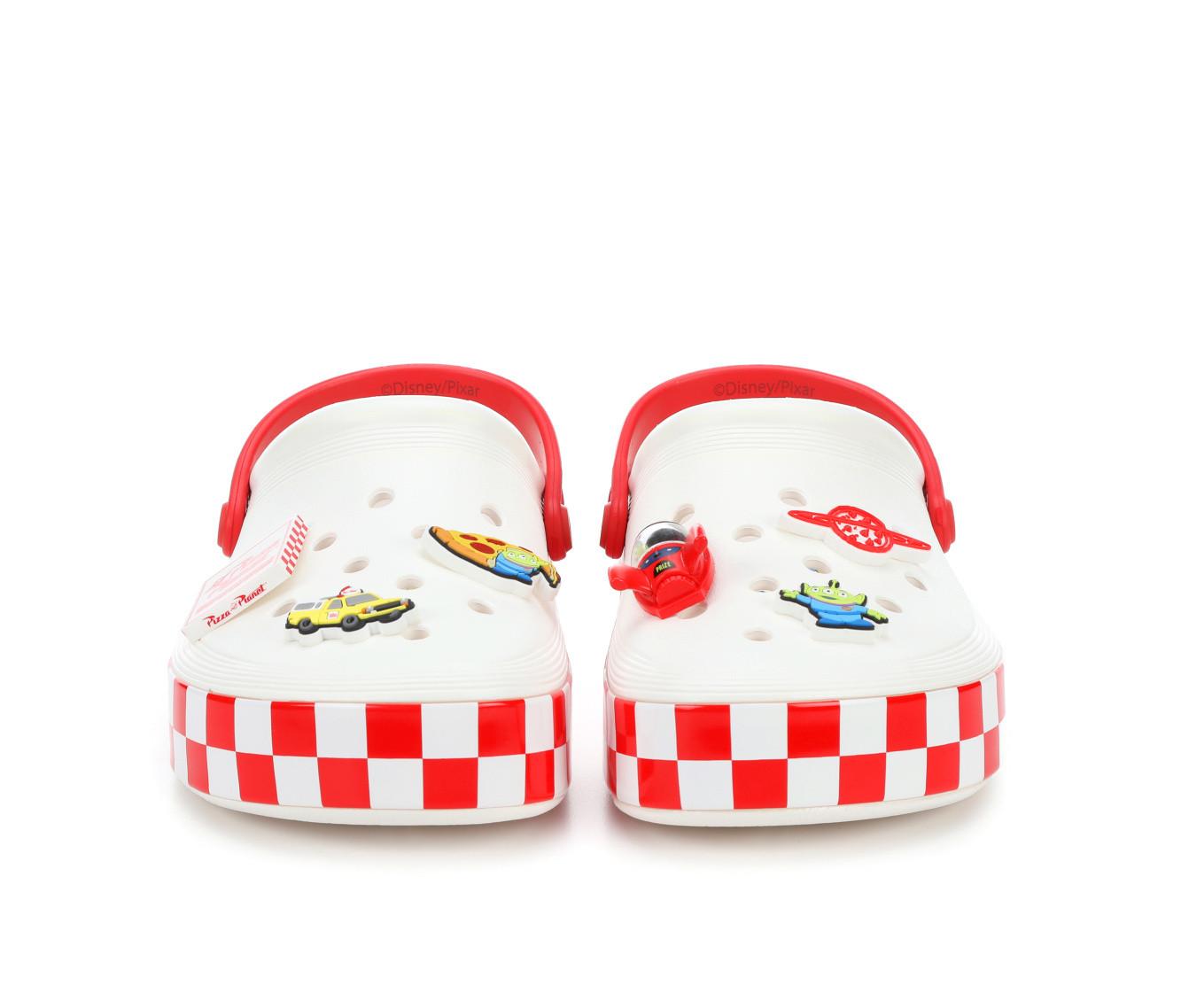 Adults' Crocs Toy Story Pizza Planet Off Court Clogs