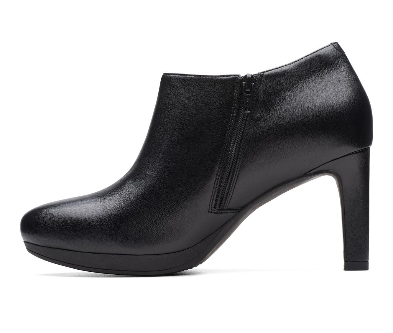 Clarks heeled boots hotsell