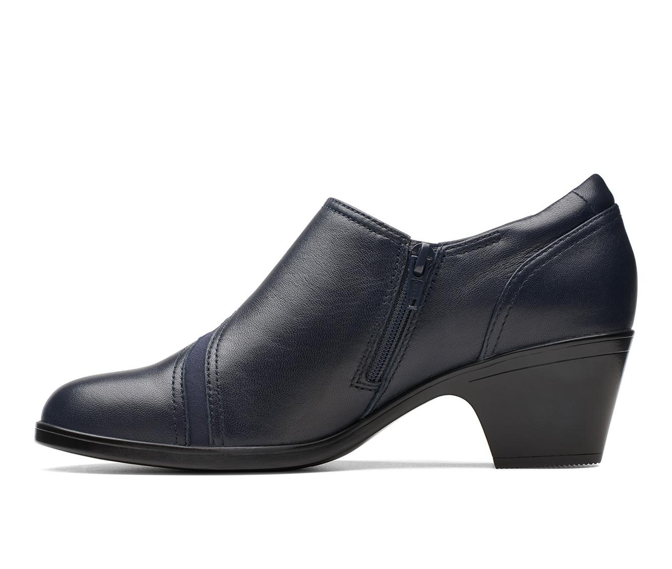Women's Clarks Emily2 Dove Heeled Booties