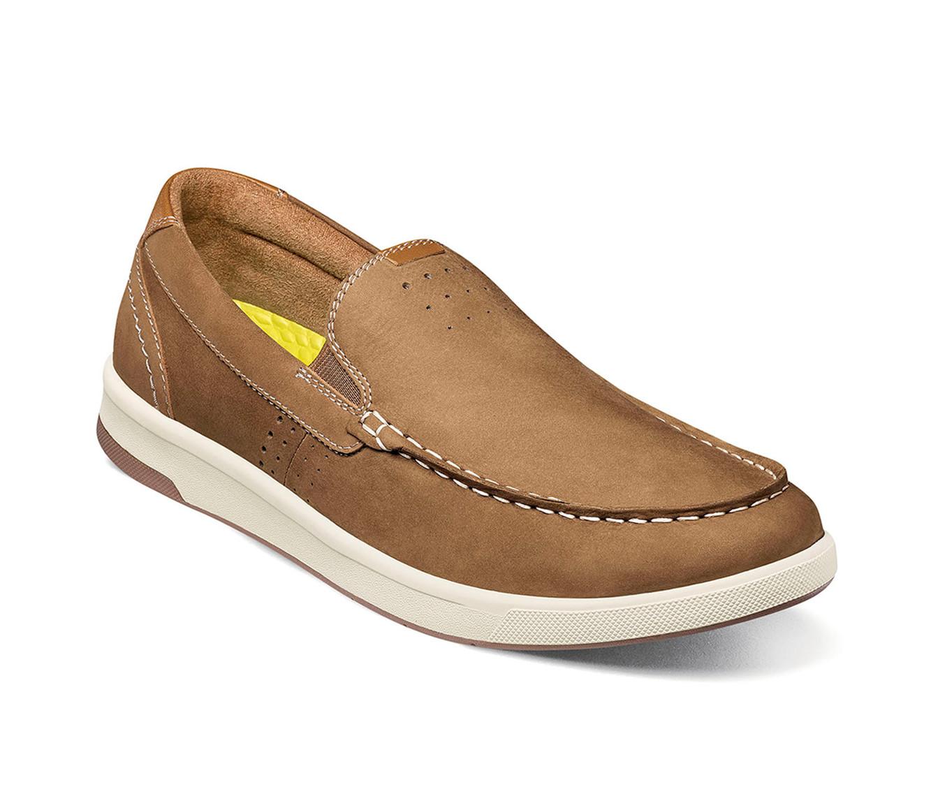 Men's Florsheim Crossover Moc Toe Slip On Casual Loafers