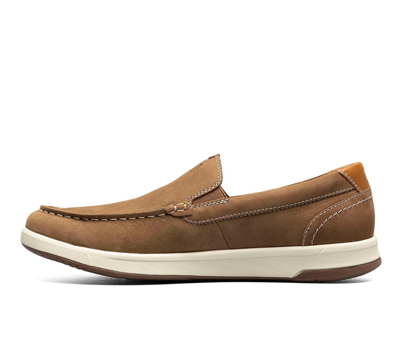 Men's Florsheim Crossover Moc Toe Slip On Casual Loafers