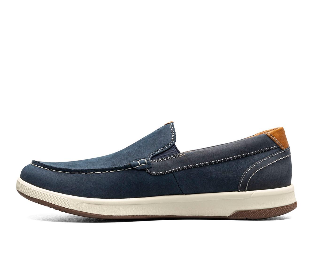 Men's Florsheim Crossover Moc Toe Slip On Casual Loafers