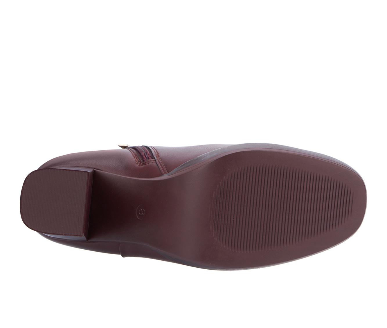 Women's New York and Company Fay Block Heel Booties