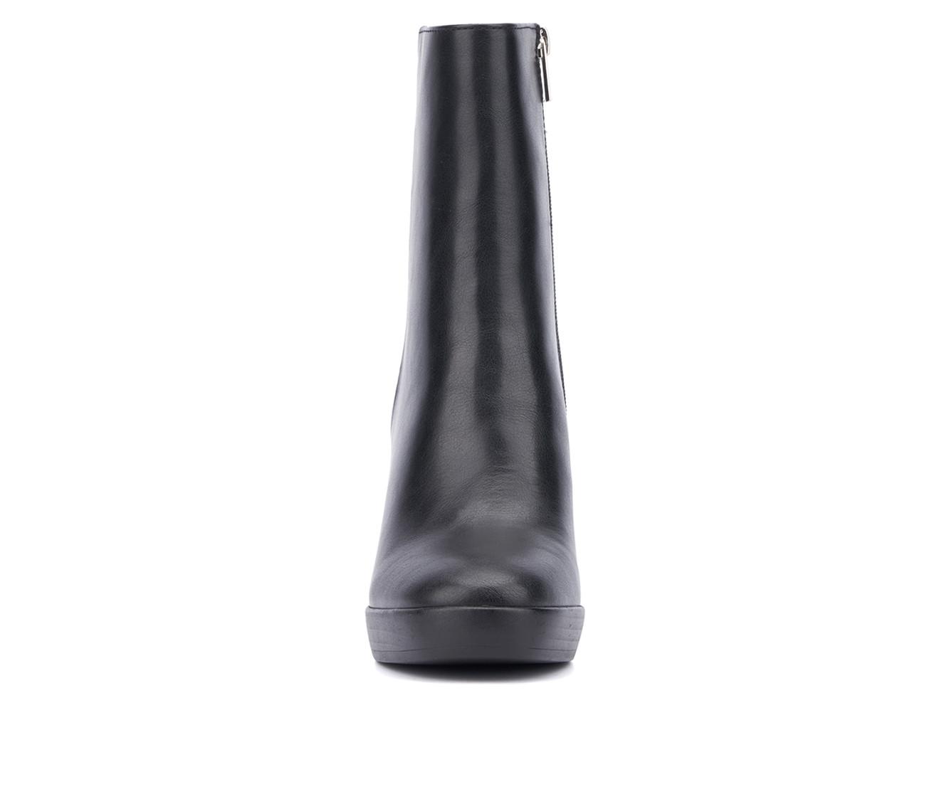 Women's New York and Company Fay Block Heel Booties