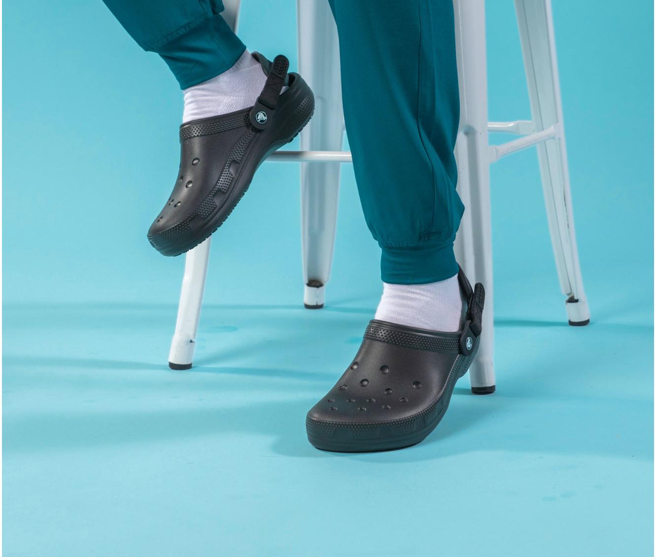 Adults' Crocs Work Bistro Slip-Resistant Clogs