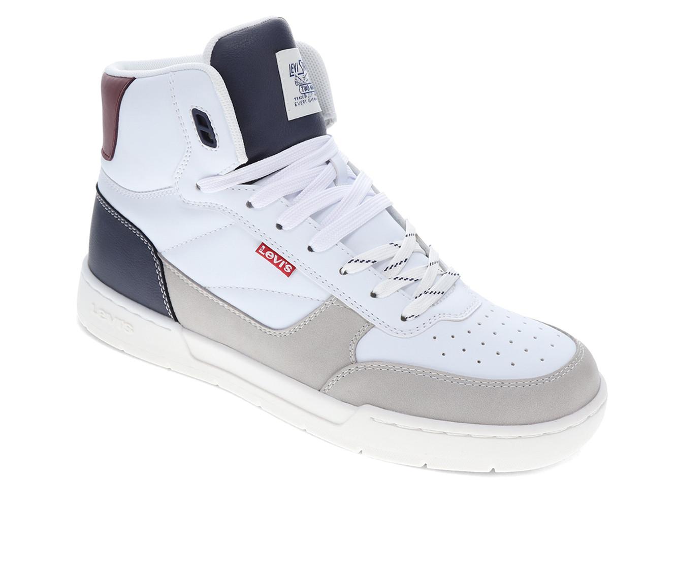 Men s Levis Venice High Top Sneakers Shoe Carnival