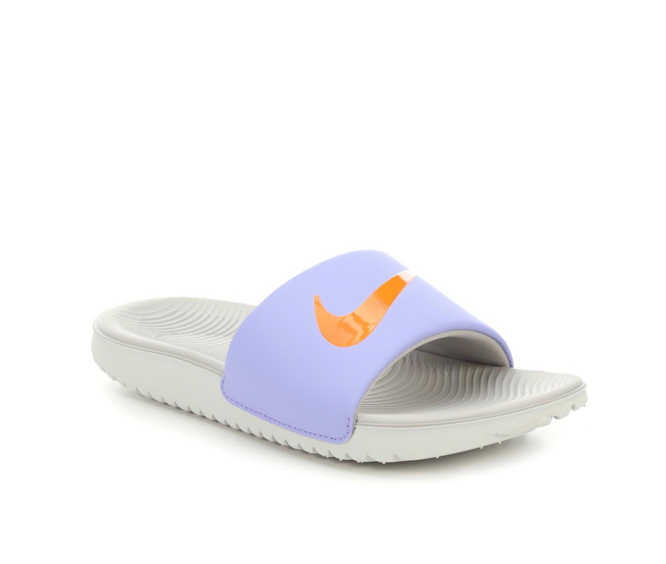 Little girl nike slides best sale