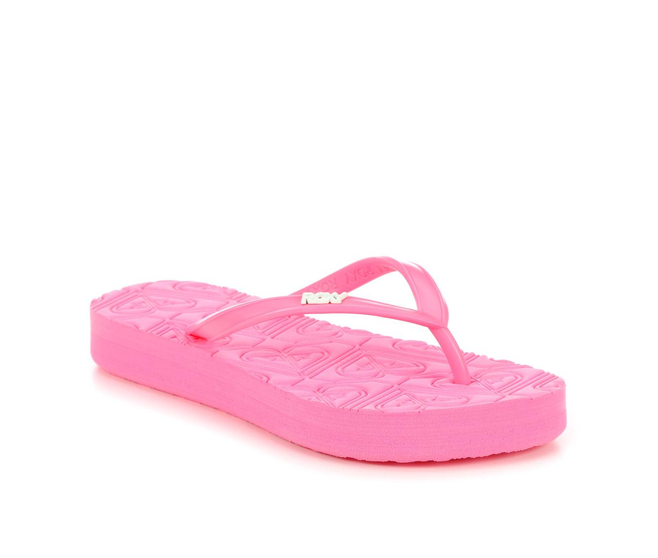 Girls' Roxy Little Kid & Big Kid RG Viva Plat Flip-Flops