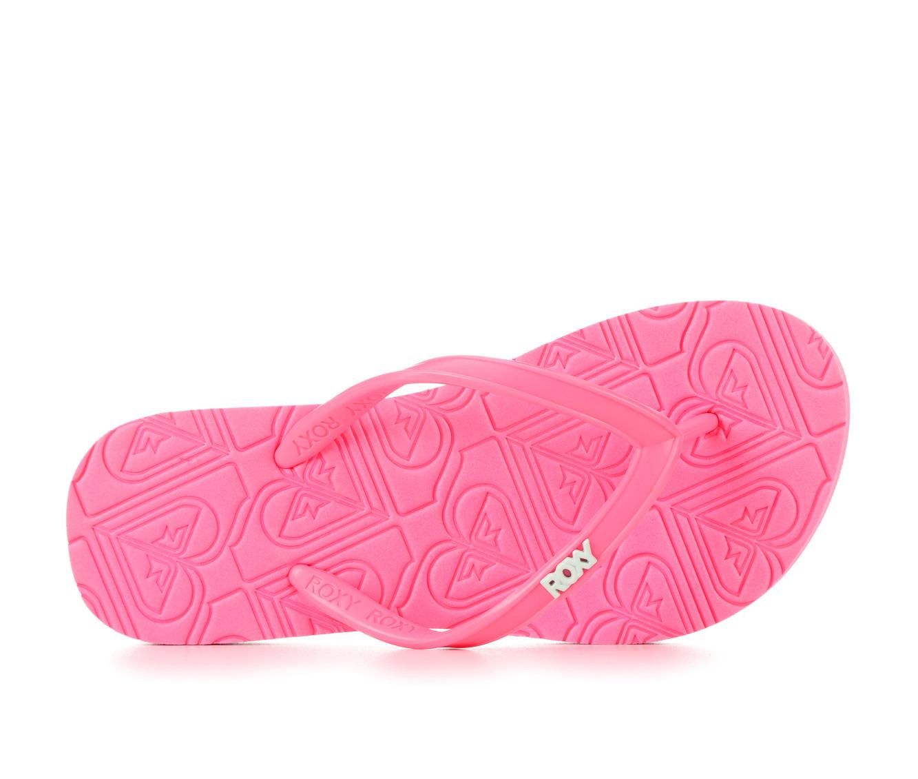 Girls' Roxy Little Kid & Big Kid RG Viva Plat Flip-Flops