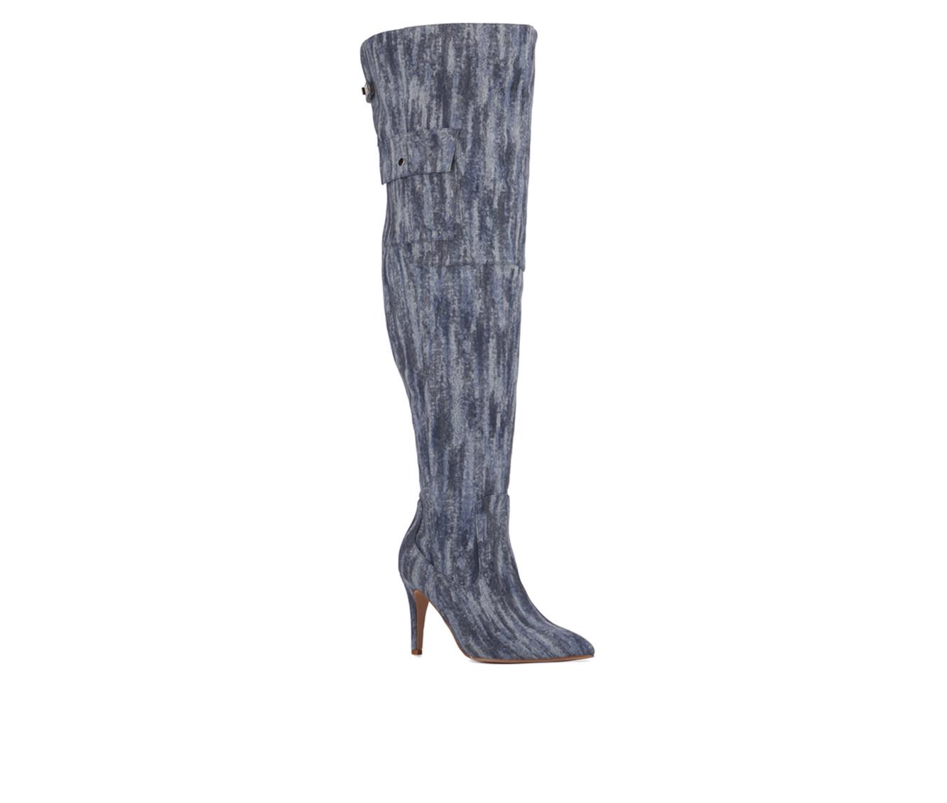 Over the knee extra wide hot sale calf boots