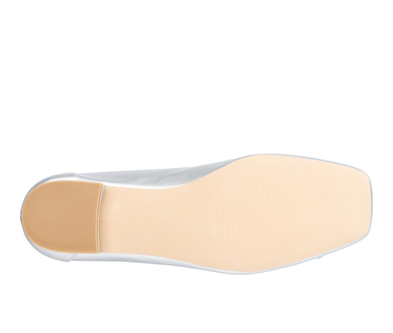 Women's Fashion to Figure Fawn Ballet Wide Width Flats