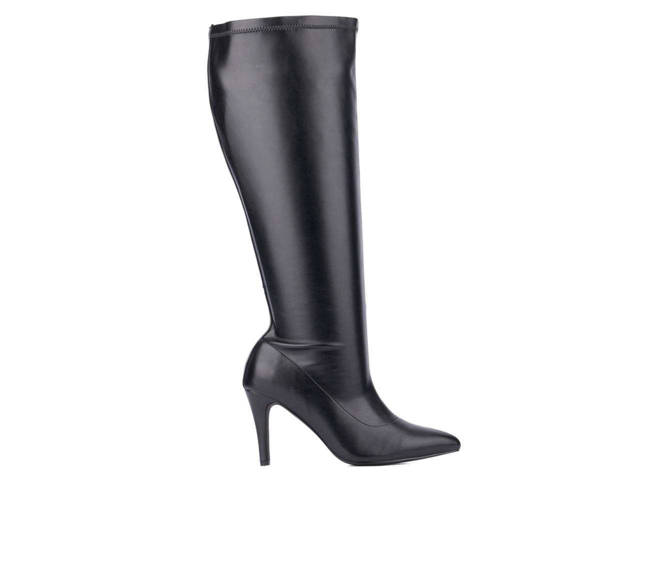 Women's Fashion to Figure Selena Wide Calf Knee High Boots