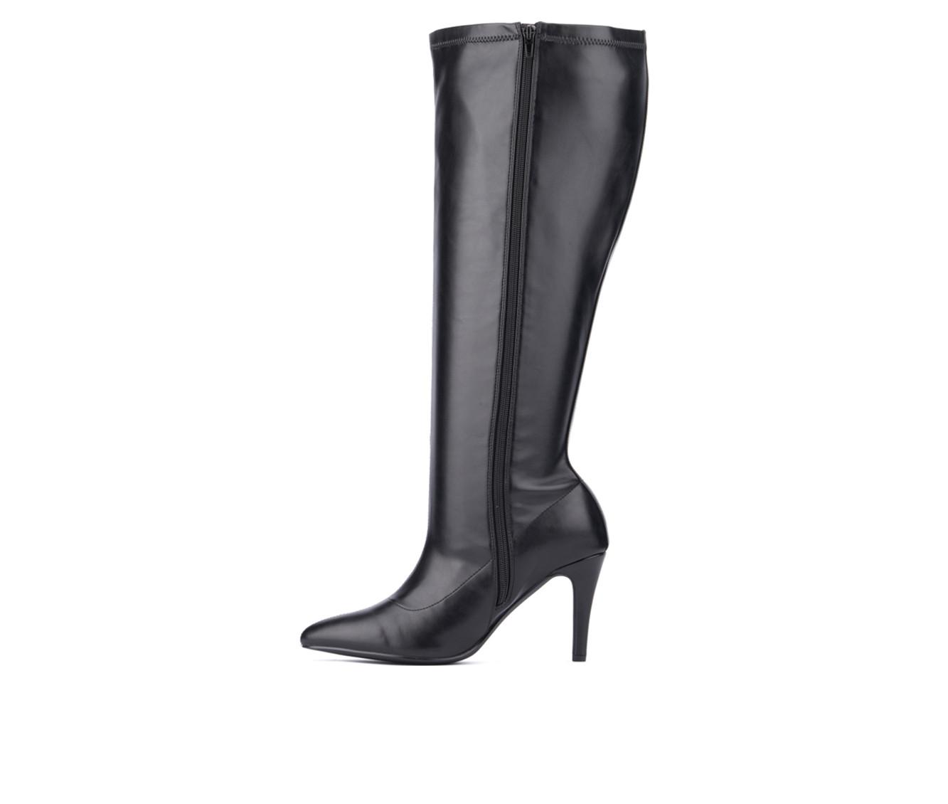 Women's Fashion to Figure Selena Wide Calf Knee High Boots