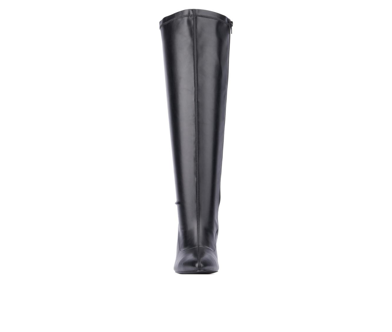 Women's Fashion to Figure Selena Wide Calf Knee High Boots