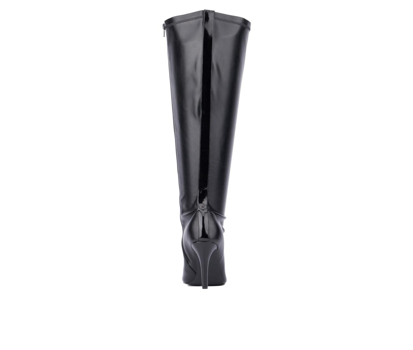 Women's Fashion to Figure Selena Wide Calf Knee High Boots