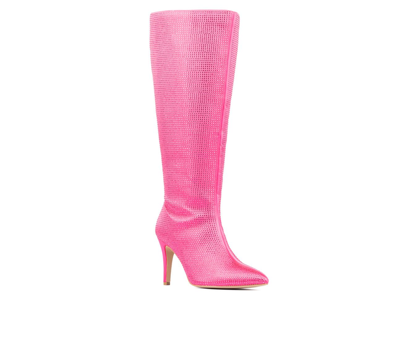 Women's Fashion to Figure Stevie Gem Wide Calf Knee High Boots