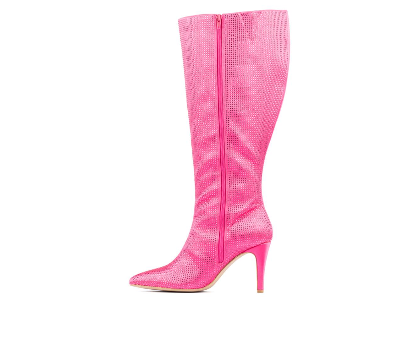 Women's Fashion to Figure Stevie Gem Wide Calf Knee High Boots