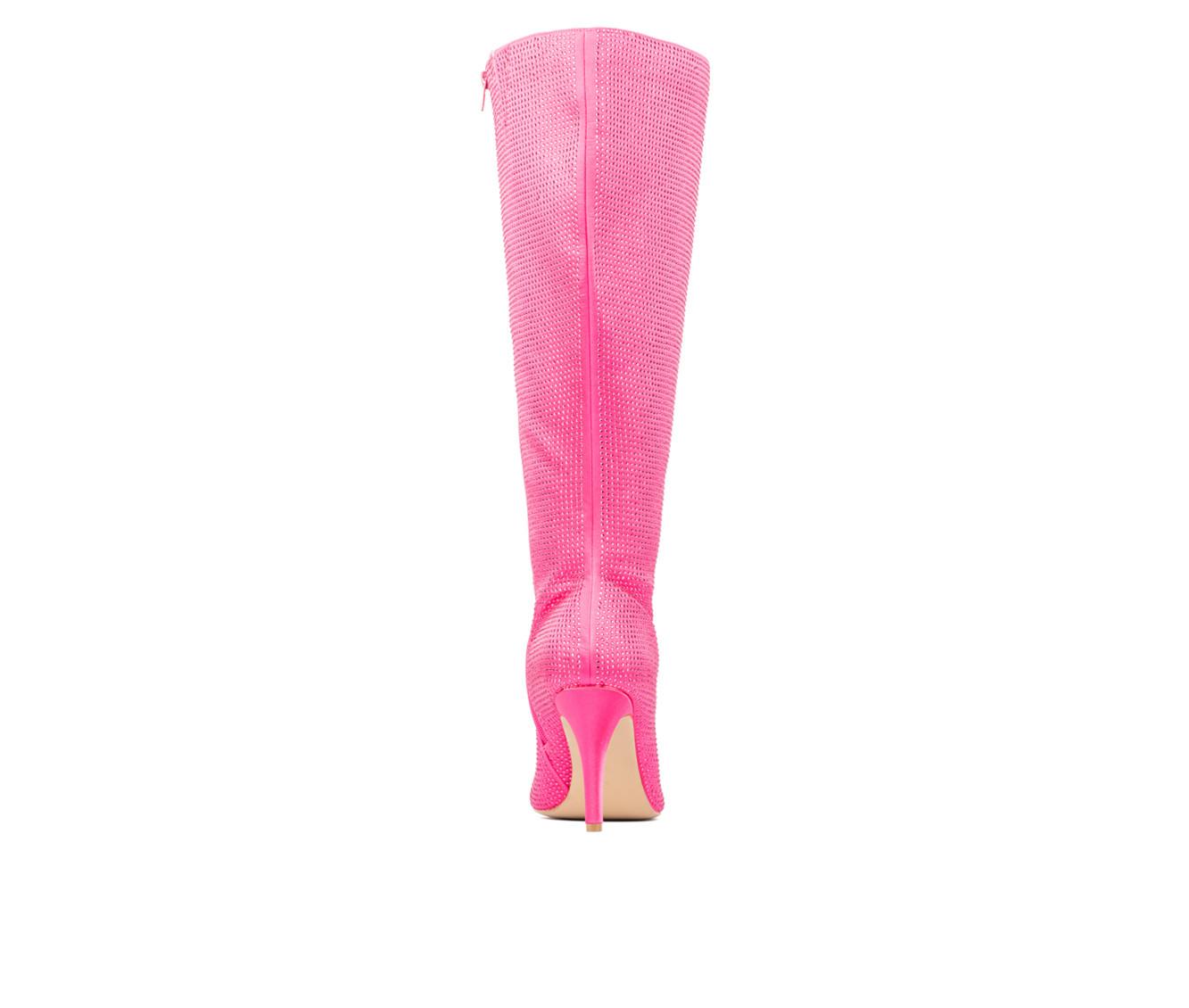 Women's Fashion to Figure Stevie Gem Wide Calf Knee High Boots