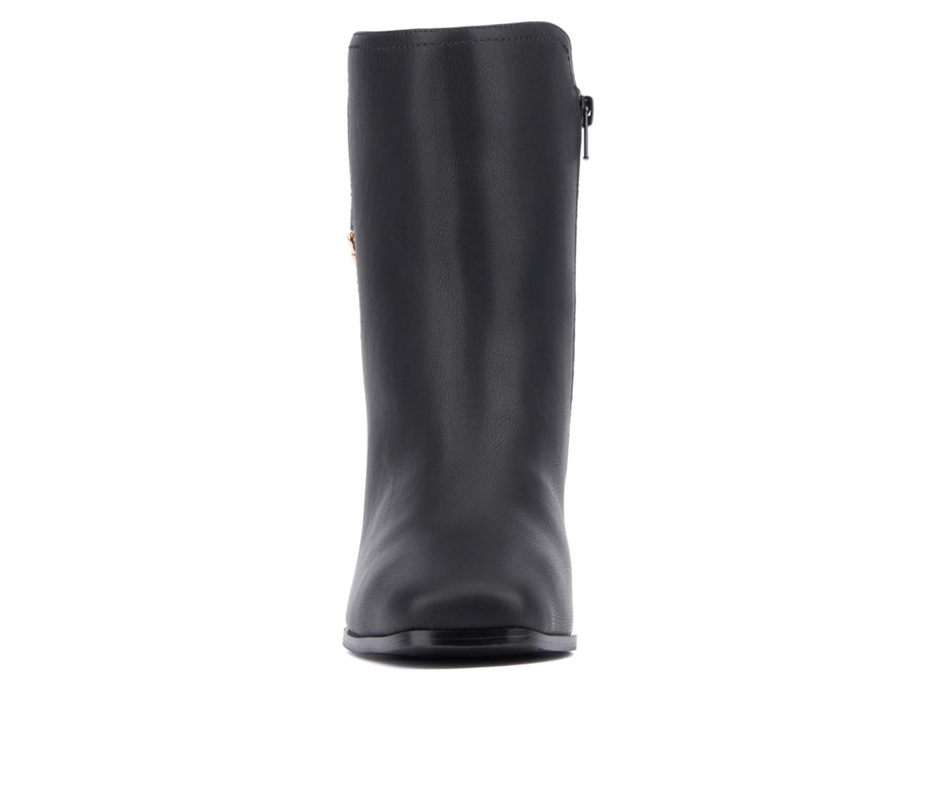 Women's Fashion to Figure Marie Wide Width Heeled Booties