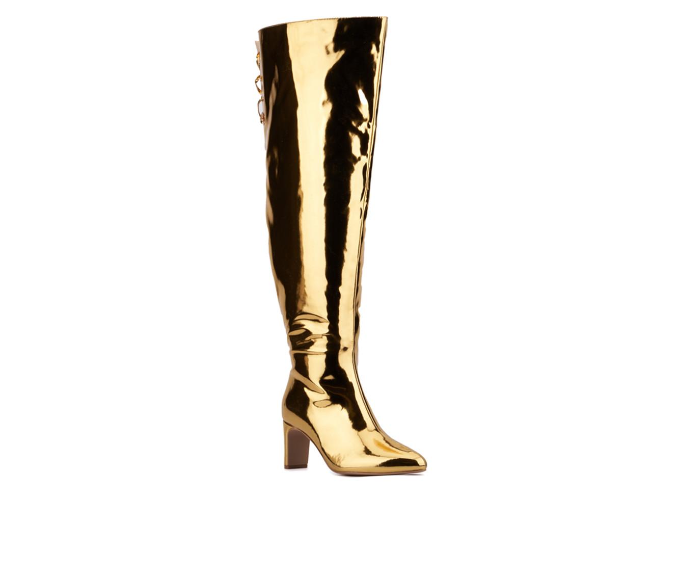 Women's Fashion to Figure Hayya Extra Wide Calf Knee High Boots