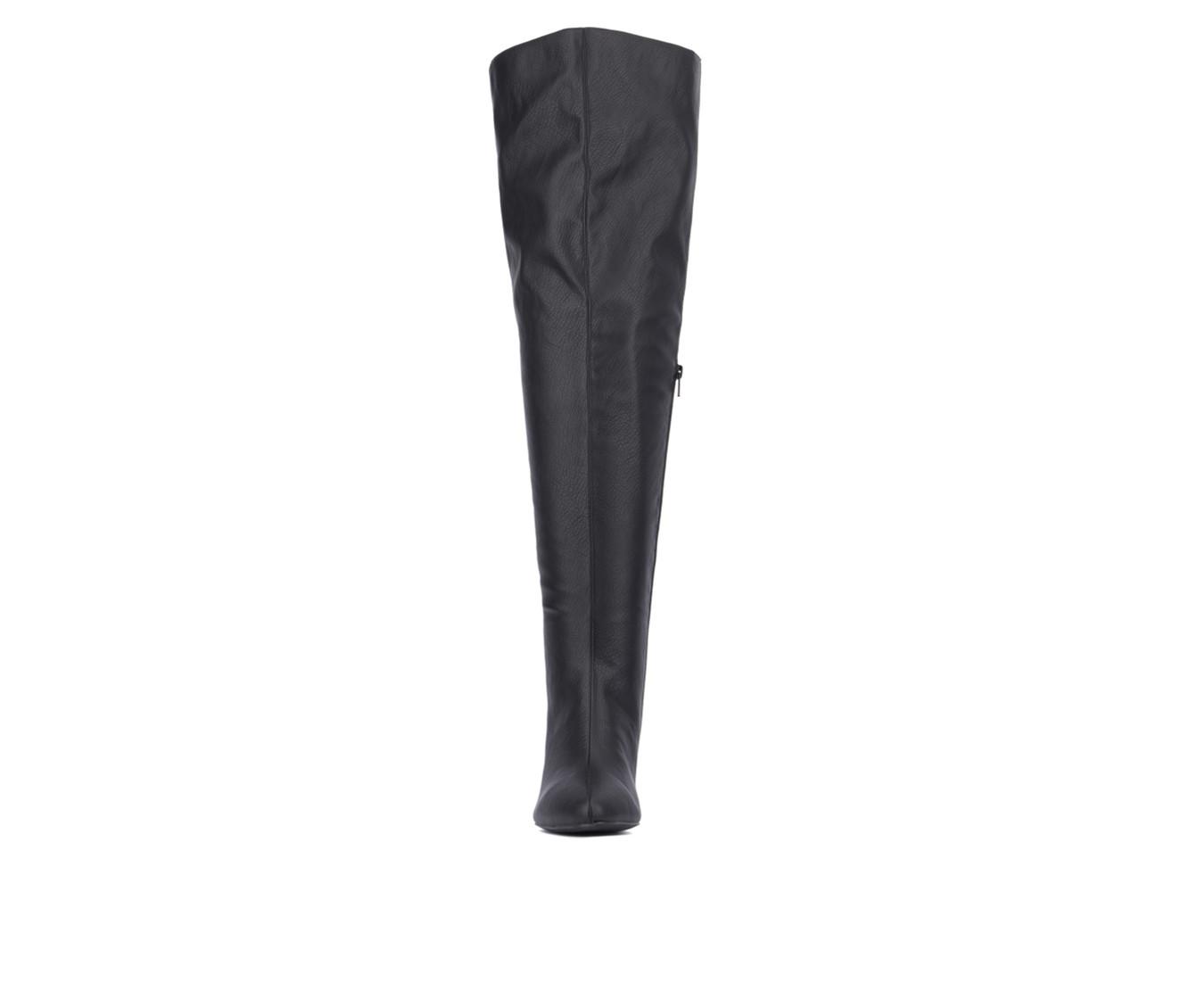 Women's Fashion to Figure Hayya Extra Wide Calf Knee High Boots