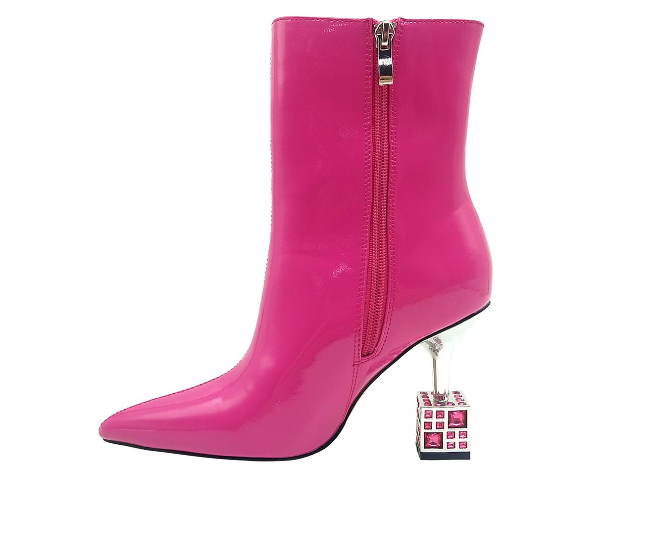 Women's Lady Couture Crown Heeled Booties