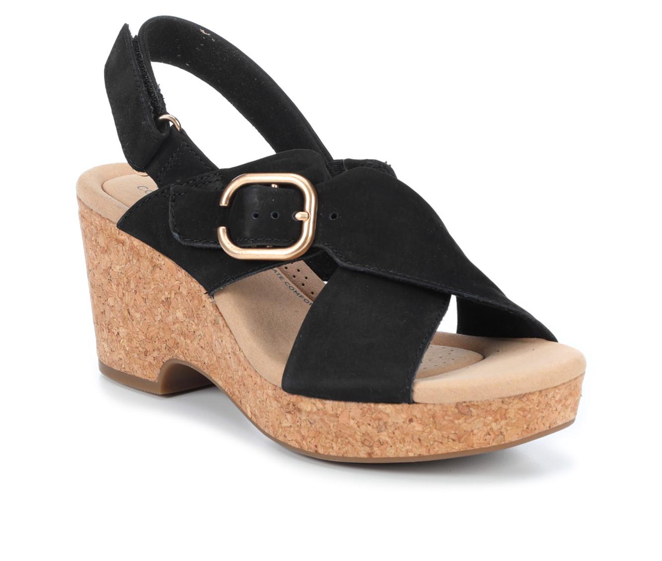 Women's Clarks Giselle Dove Wedges