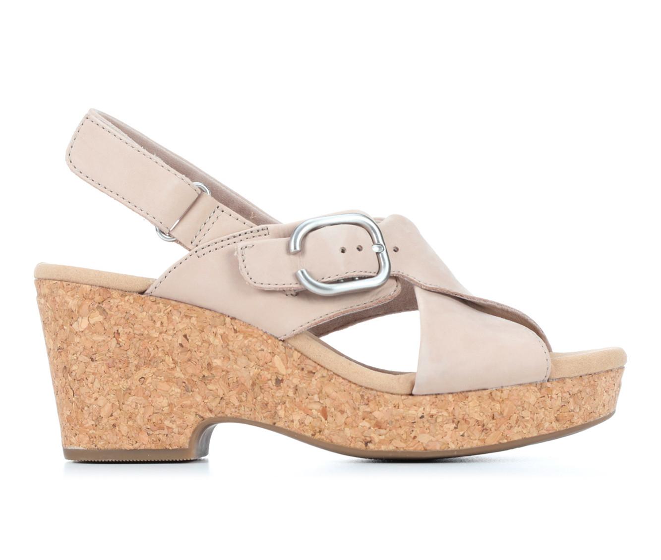 Women's Clarks Giselle Dove Wedges