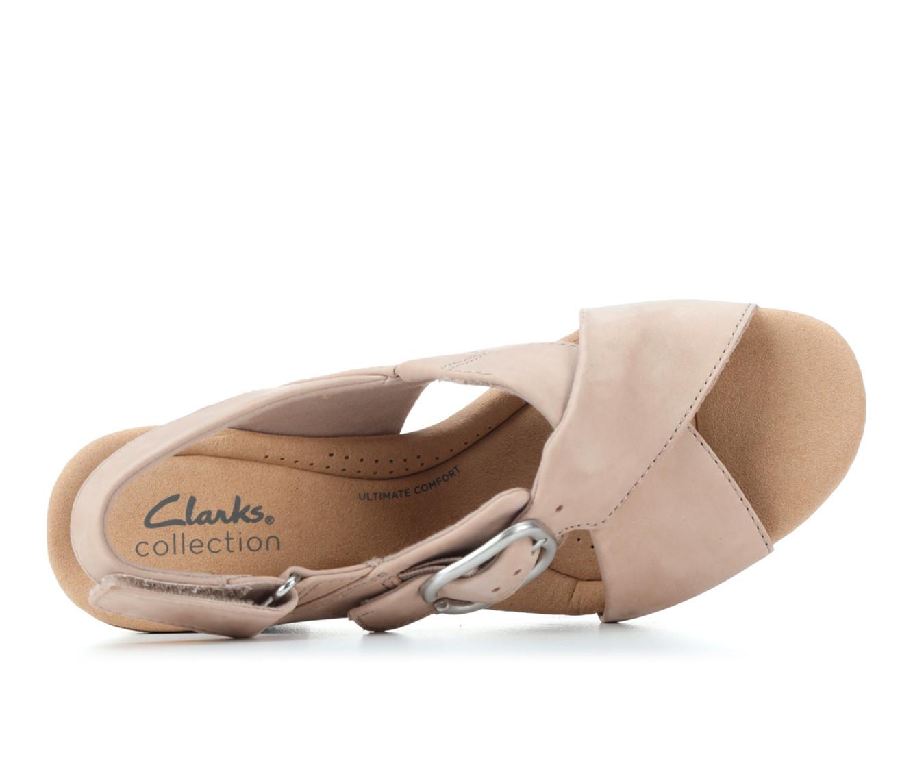 Women's Clarks Giselle Dove Wedges