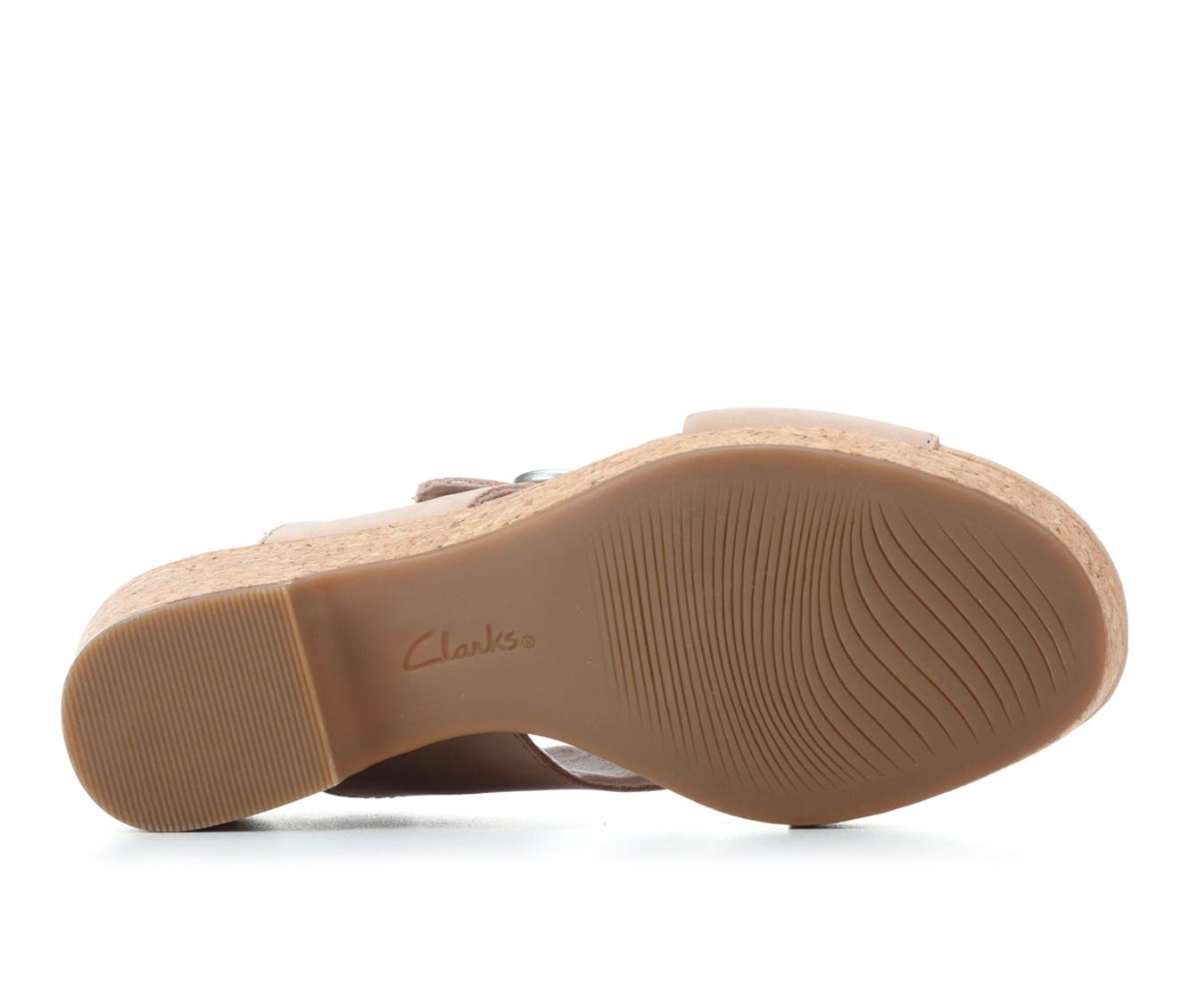 Women's Clarks Giselle Dove Wedges