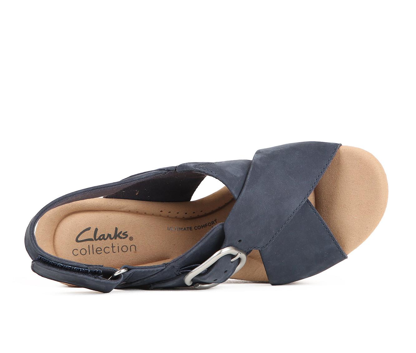 Women's Clarks Giselle Dove Wedges