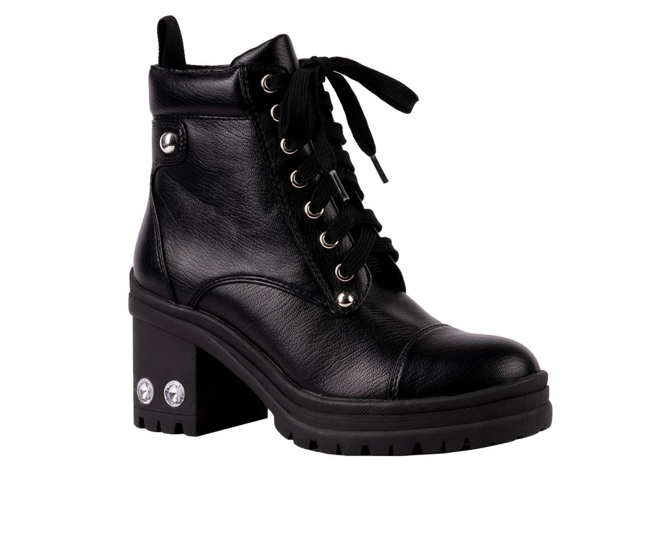 Women's Ninety Union Thunder Heeled Combat Boots