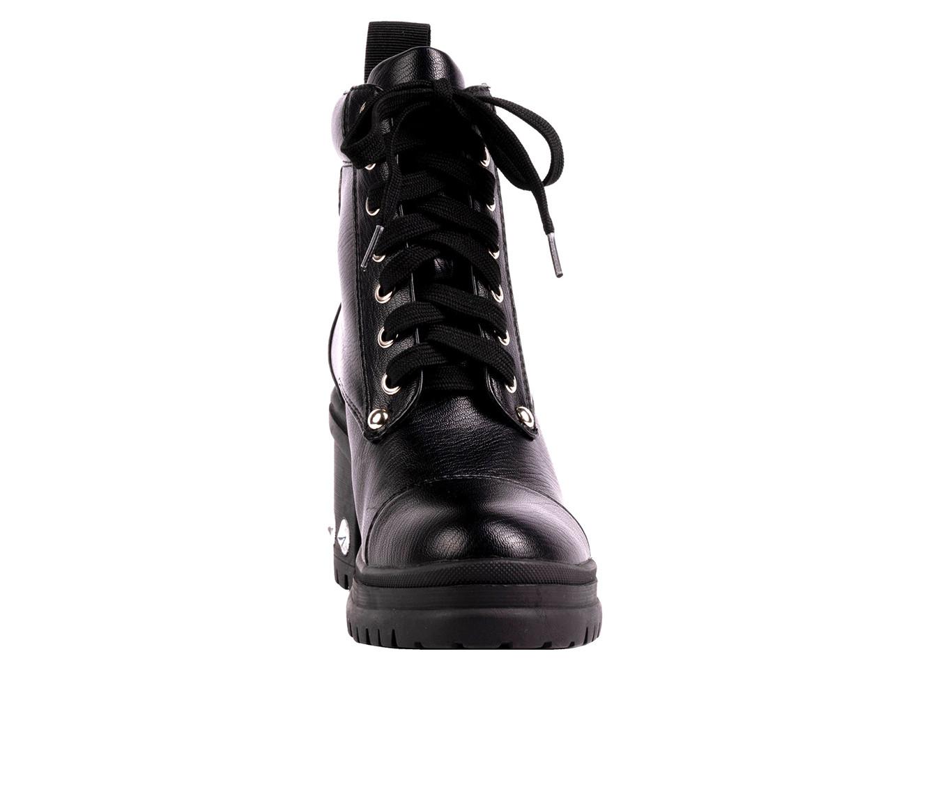 Women's Ninety Union Thunder Heeled Combat Boots