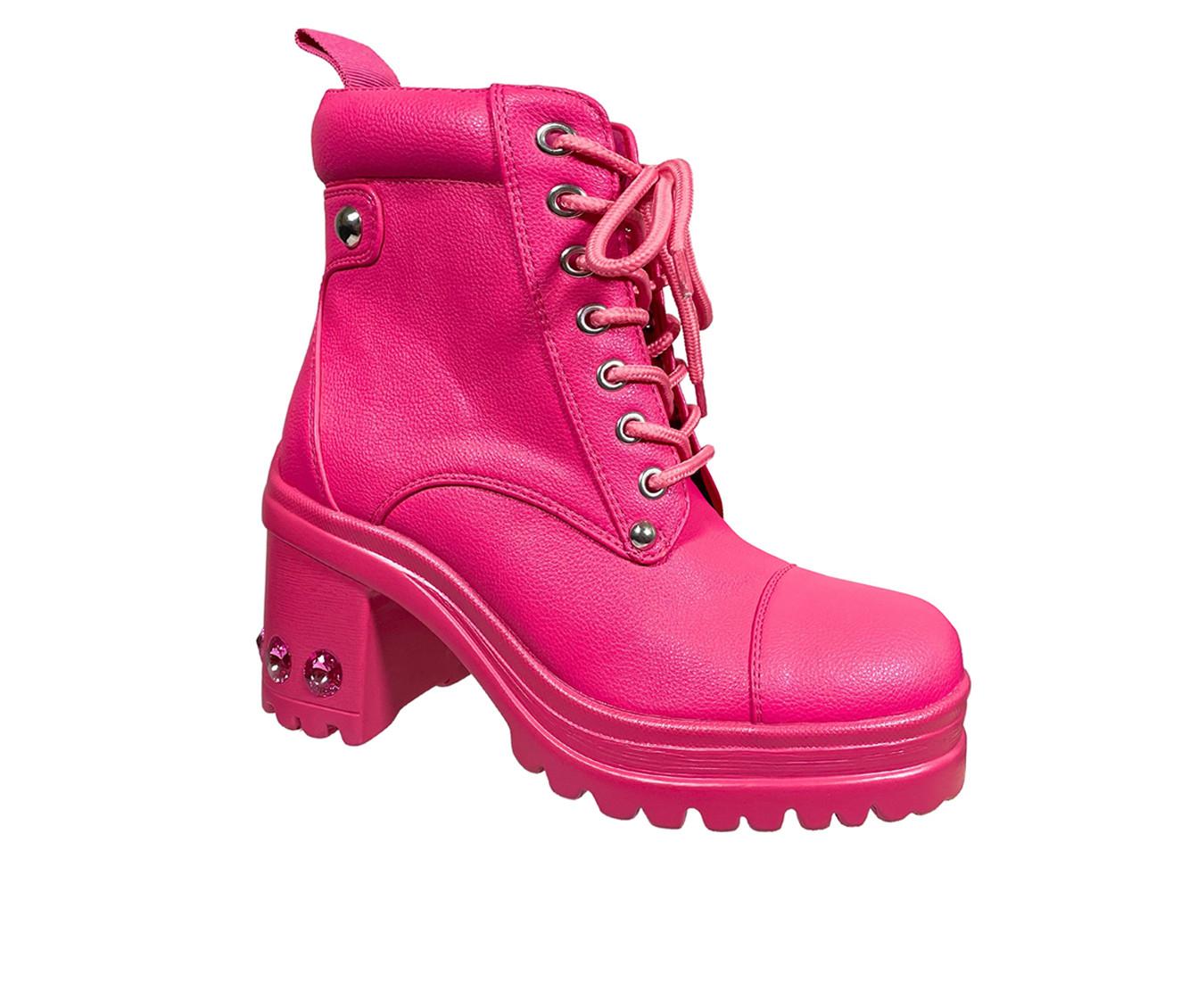 Women's Ninety Union Thunder Heeled Combat Boots