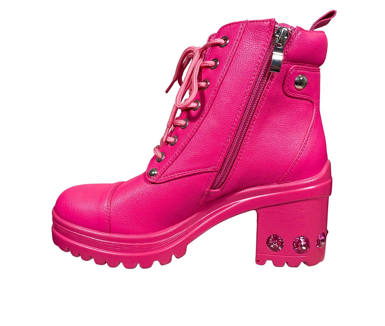 Women's Ninety Union Thunder Heeled Combat Boots