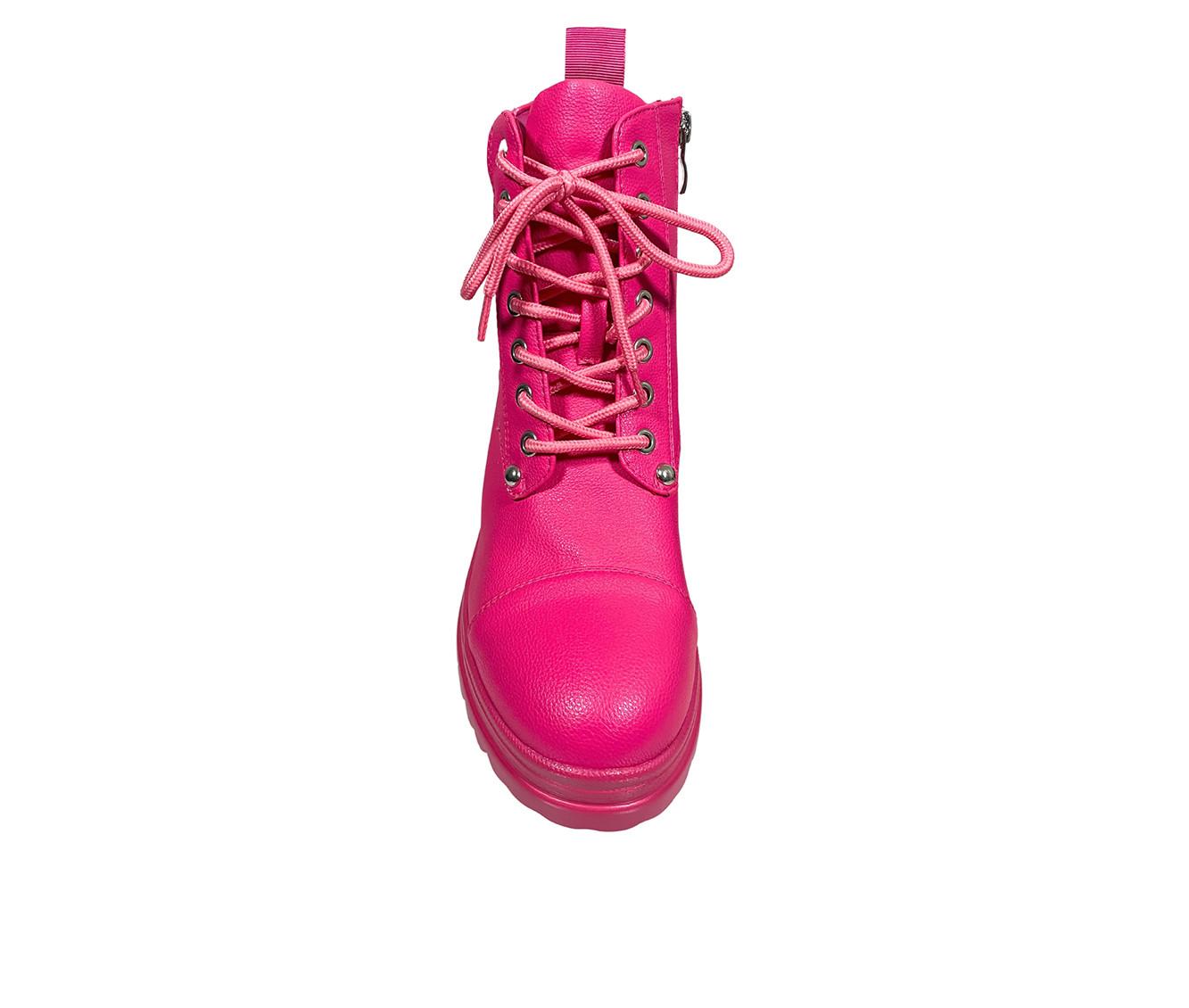 Women's Ninety Union Thunder Heeled Combat Boots