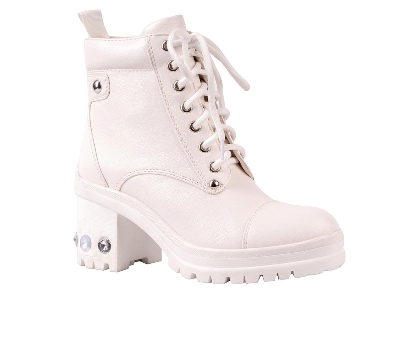 Women's Ninety Union Thunder Heeled Combat Boots