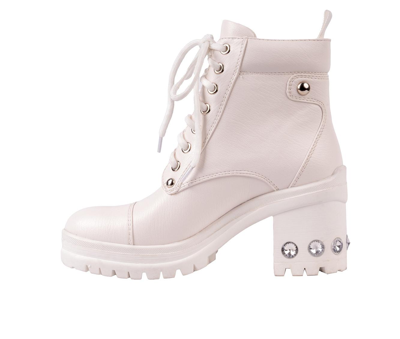 Women's Ninety Union Thunder Heeled Combat Boots