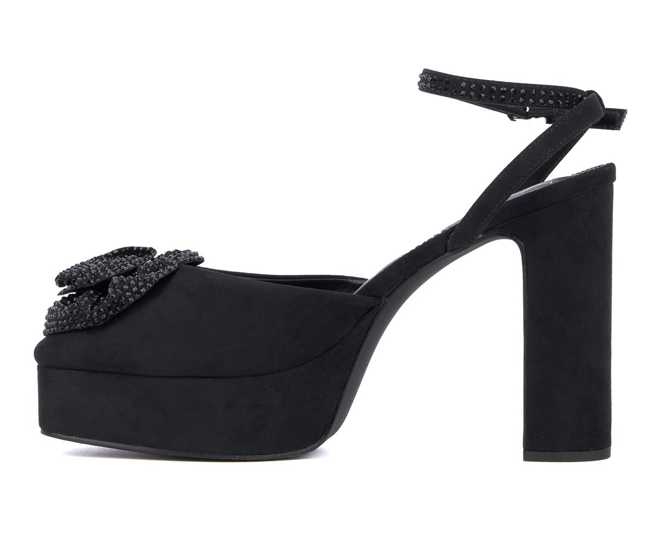 Women's New York and Company Raya Platform Pumps