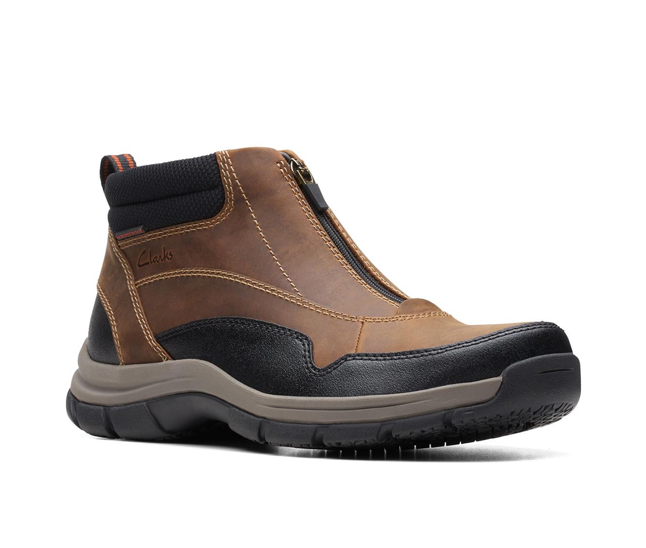 Men's Clarks Walpath Zip Winter Boots Shoe Carnival