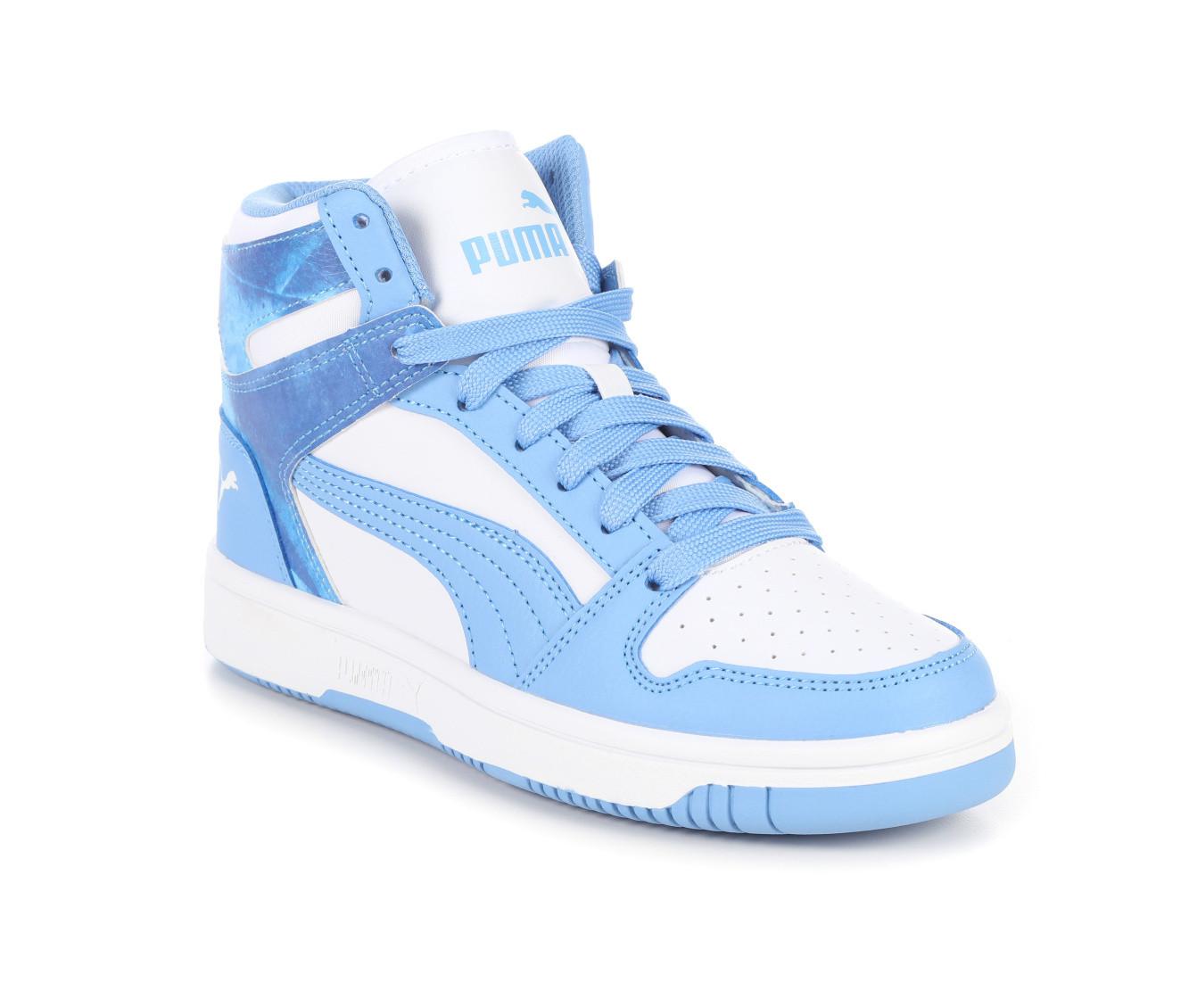 Girls' Puma Rebound Layup SL First Frost Girls 4-7 Sneakers