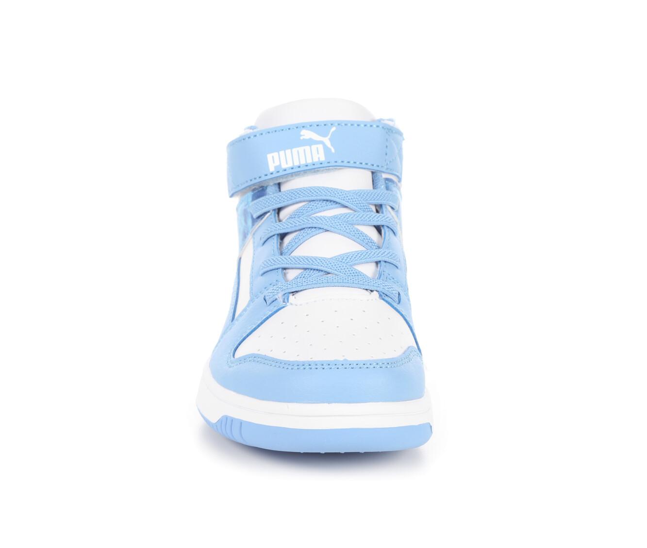 Girls' Puma Little Kid & Big Kid Rebound Layup SL First Frost Sneakers