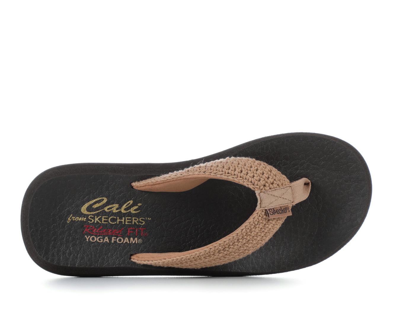 Women's Skechers Cali Asana Valley Chic Flip-Flops