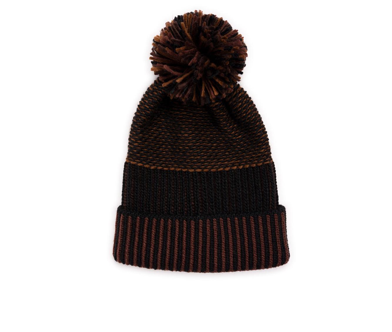 MUK LUKS Textured Stipe Beanie