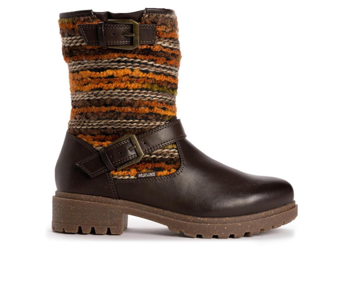 Women's MUK LUKS Scarlett Sasha Mid Calf Winter Boots