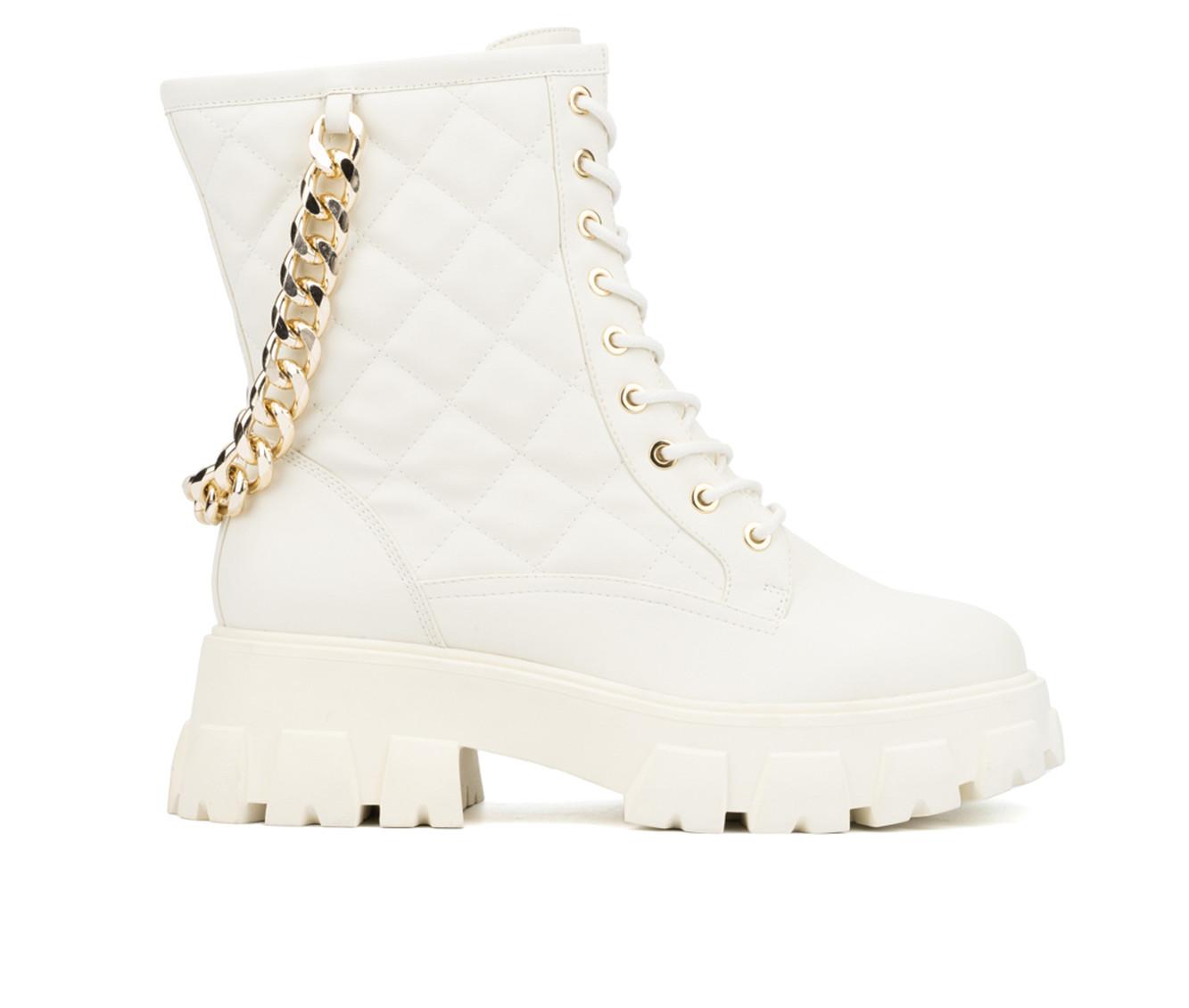Fashion to Figure Jane Wide Width Combat Boot