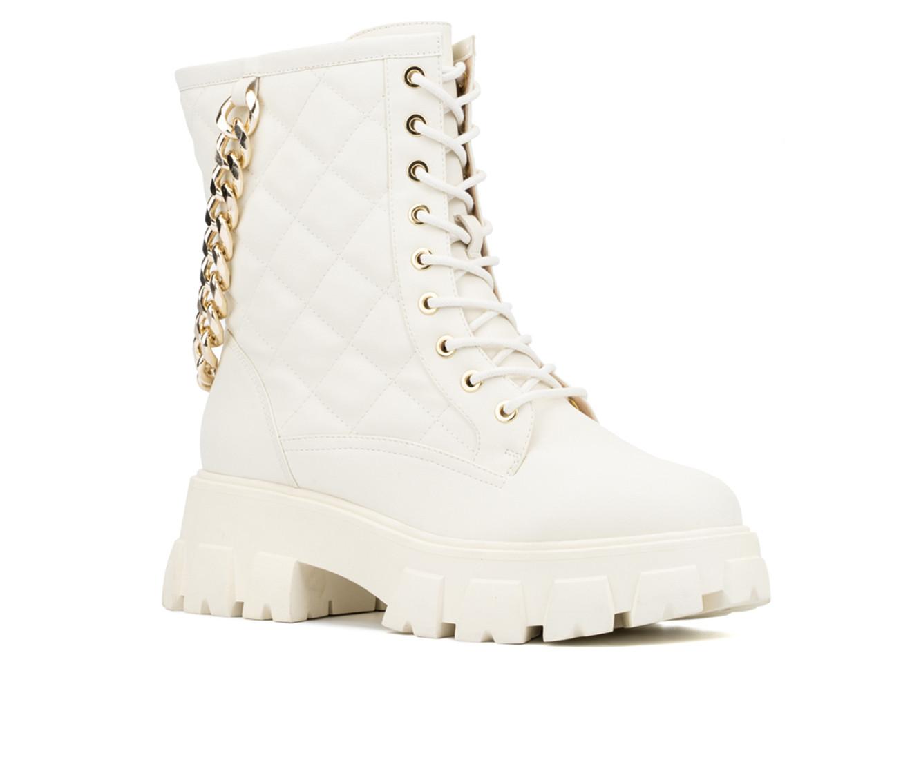 Fashion to Figure Jane Wide Width Combat Boot