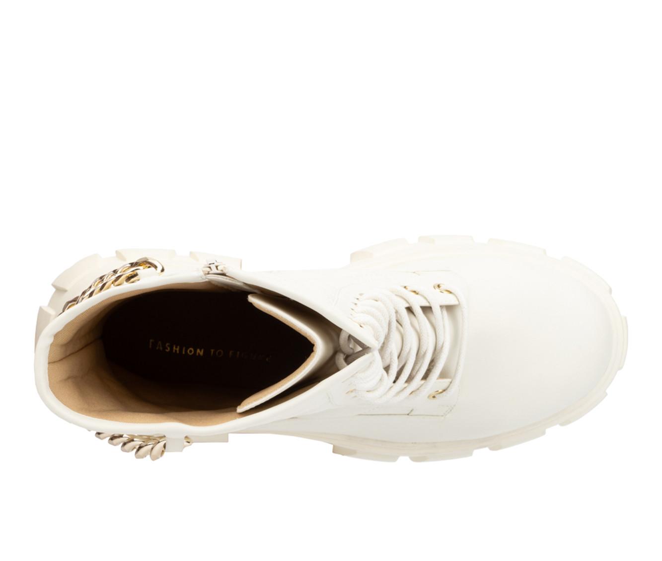 Fashion to Figure Jane Wide Width Combat Boot